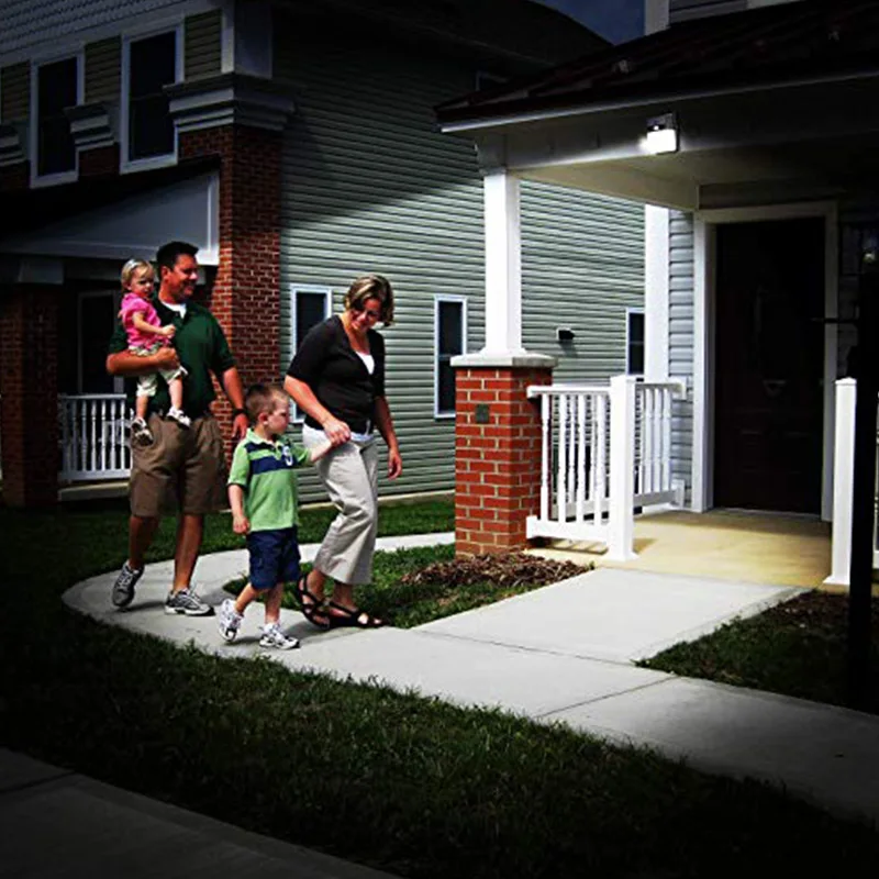 

36 LEDs Double Solar Panel Light Motion Sensor Security Waterproof Lamp for Outdoor Garden S7 #5