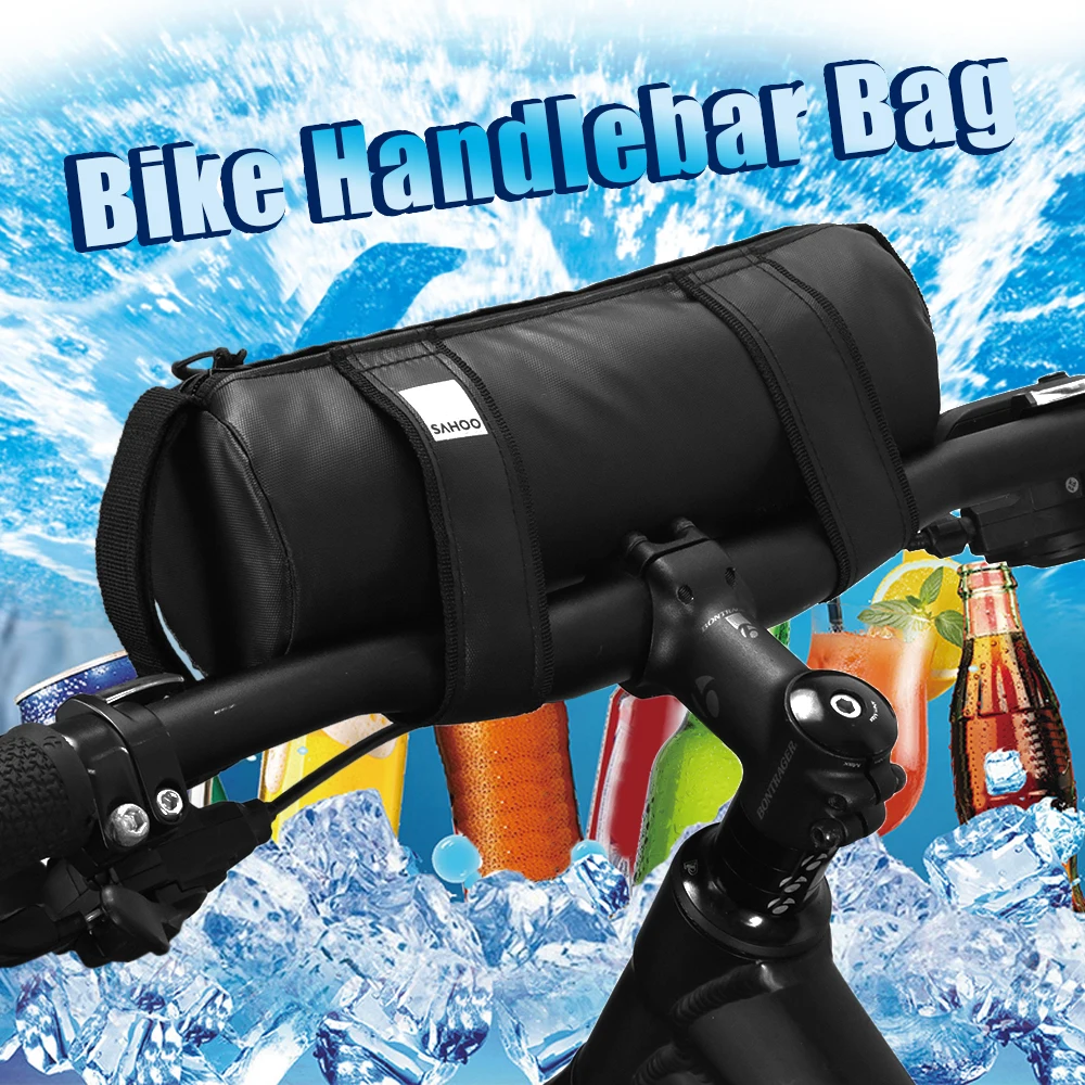 

Cycling Top Tube Bag Bike Handlebar Bag Bike Bicycle Front Frame Bag Cycling Strap-on Storage Bag Bicycle Accessories