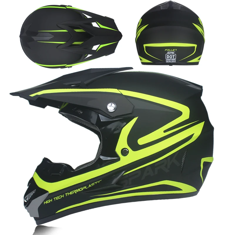 MSUEFKD casque de moto Dirt bike vtt descente croix capacete da moto cascos moto cross off road casques Dot утвержден - Цвет: 1a