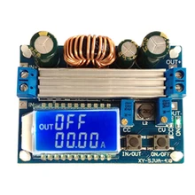 Электрический понижающий стабилизатор напряжения шаг вверх и вниз Регулируемая Защита практичные детали модуль питания lcd эффективность