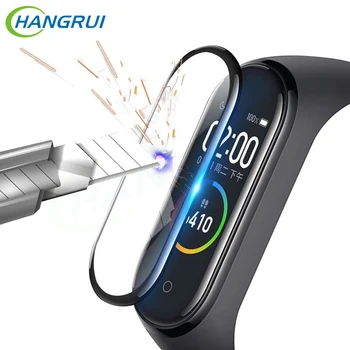 

2Pcs Fiber Glass Protective Film Mi Band 4 Screen Protector Soft Protector For XiaoMi Mi Band 4 Case MiBand 4 Smart Accessories
