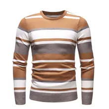 ##Special Price Fashion Striped Knitted Sweater Men Pullover 2019 Autumn Winter Jumper Plus Size Sweaters Male Basic Knitwear Tops Casual 3XL ##Special Price Fashion Striped Knitted Sweater Men Pullover 2019 Autumn Winter Jumper Plus Size Sweaters Male Basic Knitwear Tops Casual 3XL