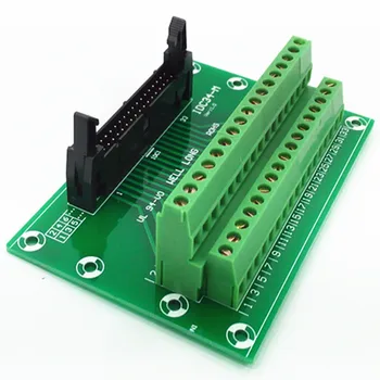 

IDC34 2x17 Pins 0.1" Male Header Breakout Board, Terminal Block, Connector.