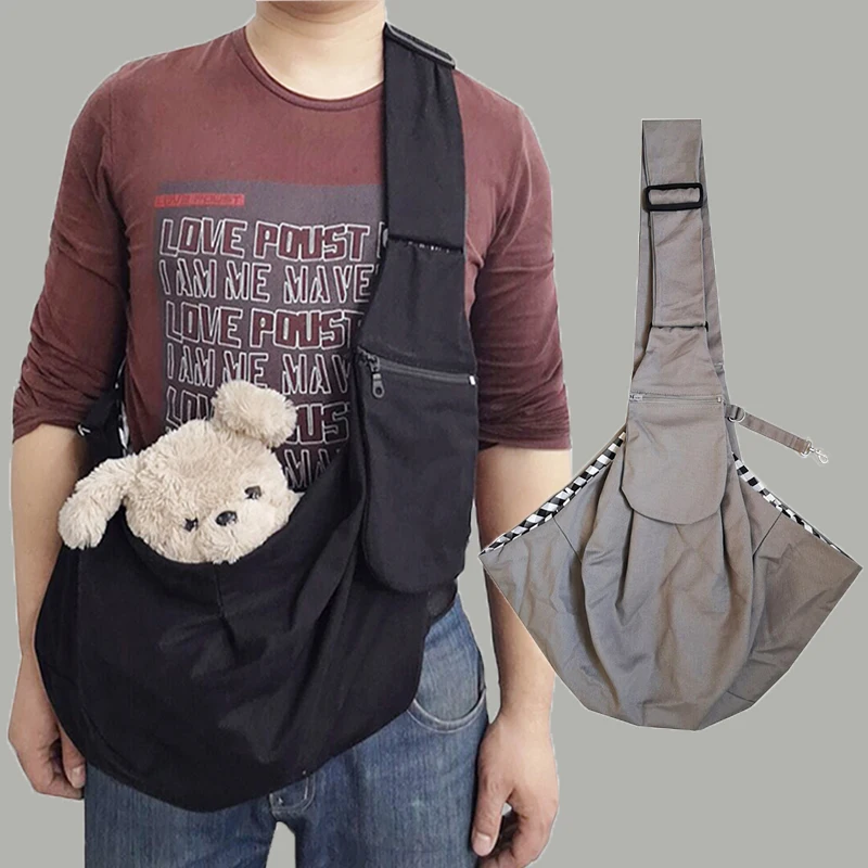 

6kg bearing environmental protect no-toxic green Portable carrying 100% canvas pet cat dog window shopping messenger bag