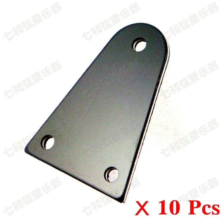 

10 Pcs Black Plastic Truss Rod Cover For Acoustic Electric Bass Guitar (HA-1004-10)