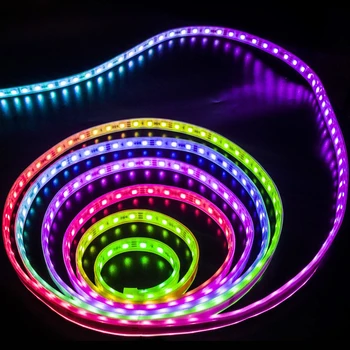 

2811 5050 RGB LED Strip Light 12V WS2811 IC 30 LEDs/m Pixels Programmable Individual Addressable Flexible Diode Ribbon Tape Lamp