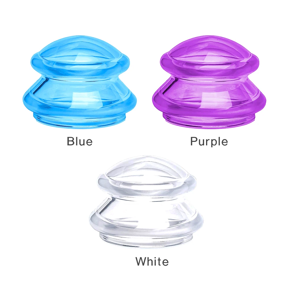 Silicone Jars Vacuum Cupping Therapi Set Ventosa Suction Cup Massage Body Cups Anti-Cellulite Cans Massager For Face Health Care 6