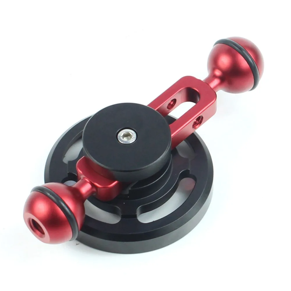 Aluminum 67mm Lens Mount Holder for Macro/Wide Angle Lens with 20cm/13cm Extension Diving Floating Light Arm Underwater SLR Part