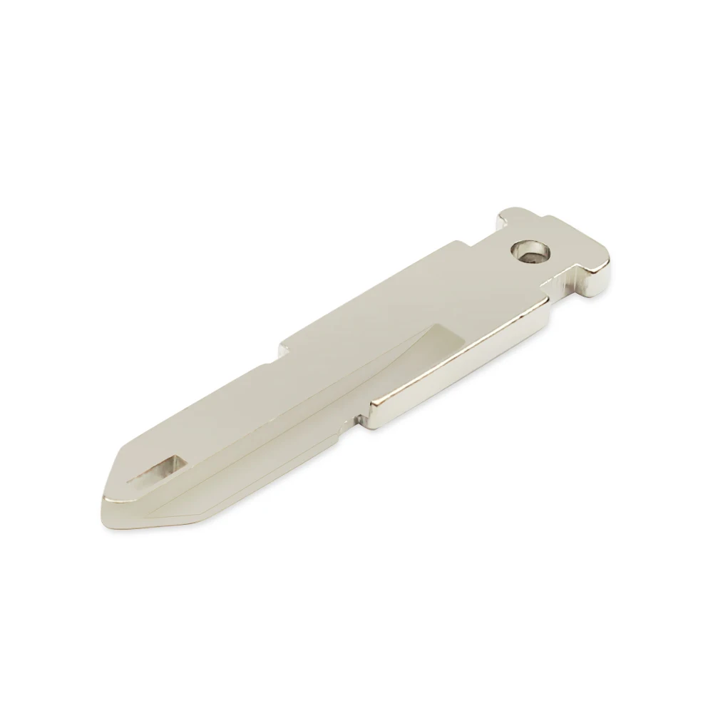 Key Blade KEYYOU для peugeot 107 206 207 306 307 407 ключа автомобиля Fob ЗАМЕНА 2 кнопки пустой корпус для дистанционного ключа крышка чехол NE73 лезвие - Цвет: Key Blade