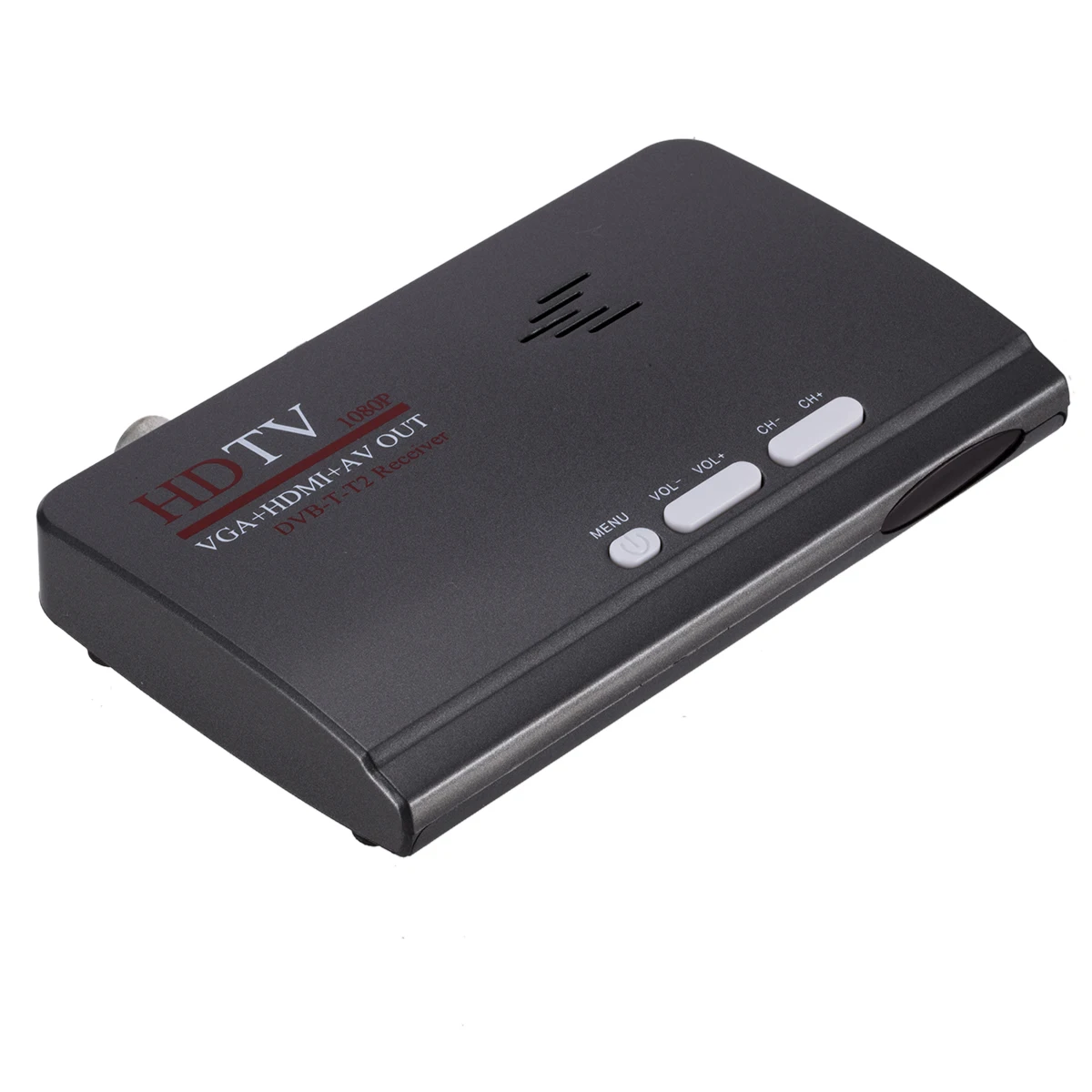 DVB T/DVB T2 ТВ тюнер приемник T/T2 приставка VGA AV CVBS 1080P HDMI Цифровой HD спутниковый