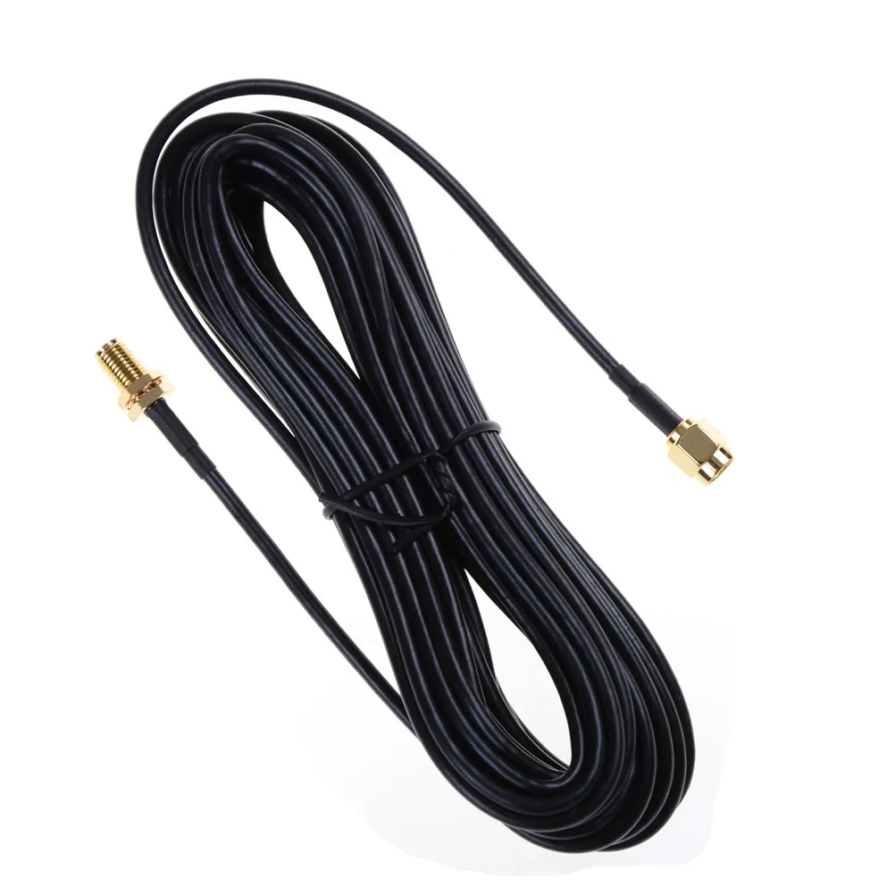 RP-SMA Extension Cable Professional WiFi Antenna Router Standard RG174 Stable Signal Male Female Wir