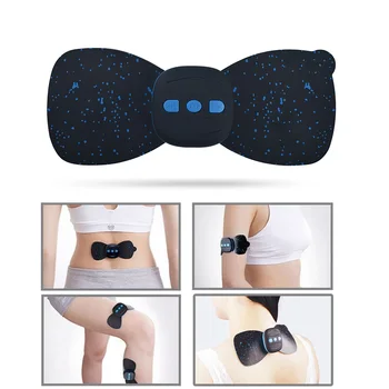 

Electric Neck Cervical Massager Stimulator Back Thigh Massager Mini Portable Charging Massage Stickers Neck/Body/Arm Health Care