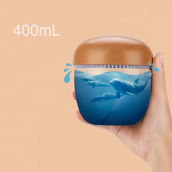 

New Mini Pinecone humidifier Essential Oil Diffuser Aroma Lamp LED Night Light USB Fogger Car air freshener humidifiers