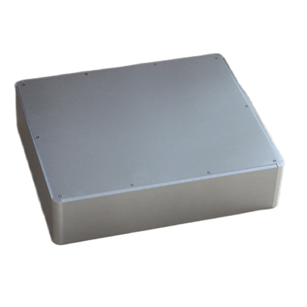 Size (mm) : W380 H89 L320 BZ3809H Full Aluminum Enclosure /AMP Case/Power Amplifier Box/Chassis PSU BOX