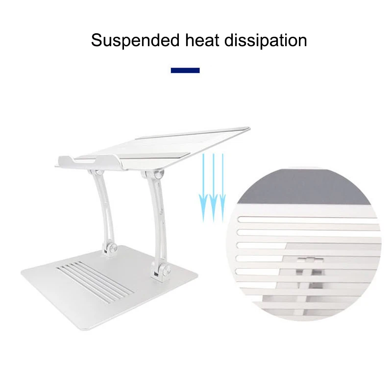 Новая складная подставка для ноутбука из алюминиевого сплава с полым держателем для рассеивания тепла для ноутбуков 999