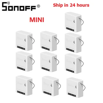 

SONOFF Mini WiFi Smart Switch Two Way Intelligent Switch DIY Appliance Automation Remote Control Switches for Alexa Google Home