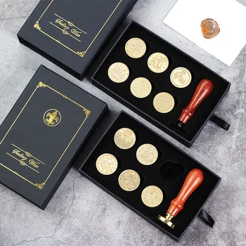 

Wedding Invitations Wax Seal Stamp Set Replaceable Sealing Paint Strips Envelope Diy Christmas Stamps Birthday Card Envelope