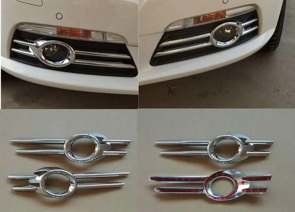 ABS Chrome Fog light Cover Trim 2pcs for VW Volkswagen PASSAT CC 2009 2010 2011 ABS Chrome Fog light Cover Trim 2pcs for VW Volkswagen PASSAT CC 2009 2010 2011