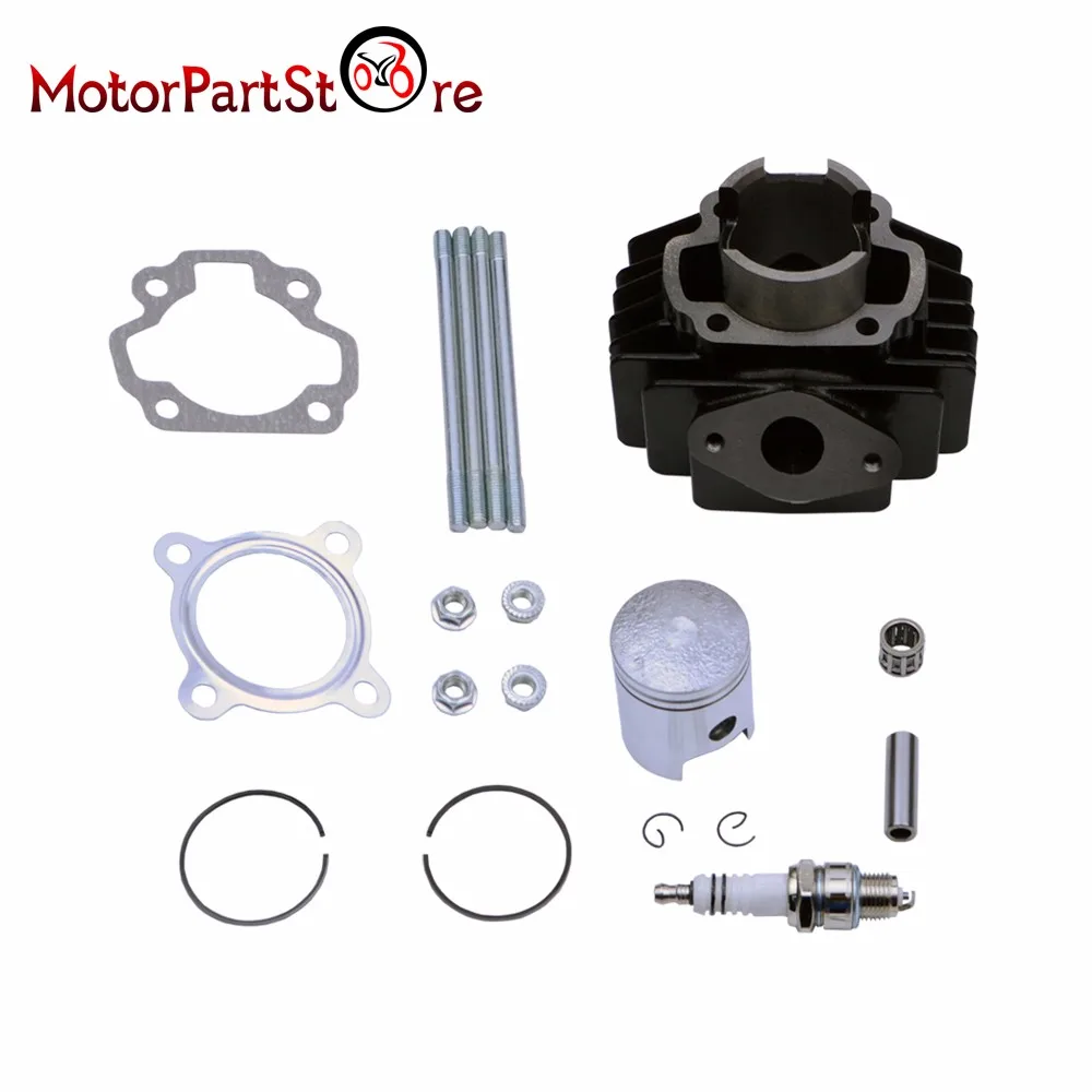

New Durable Engine Cylinder Piston Rings Pin Spark Plug Gaskets Kit for Yamaha PW50 PW 50 PEEWEE 40MM