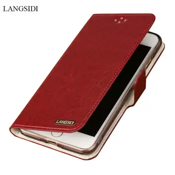 

Genuine Leather phone Flip case For Apple iPhone 11 11 Pro 11 Pro Max X XS XSmax XR 6s 7 8 8 plus Magnetic 360 Full cover