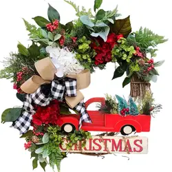 Guirnalda de Hojas de arce artificiales para decoración del hogar, guirnalda falsa de otoño, calabaza, granja, jardín de Navidad, fiesta de Acción de Gracias