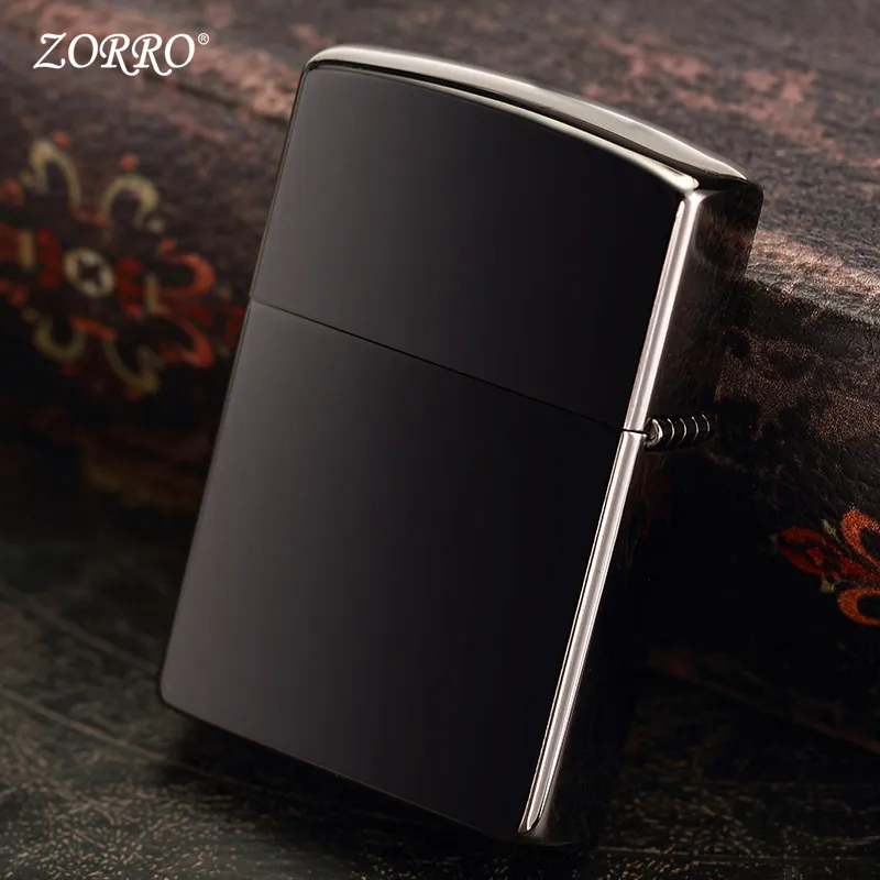 Zorro Kerosene Lighter Paladin Cross Seal Cutting Edge Personality Creative Old-fashioned Grinding