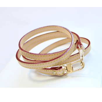 

0.35" wide 41.3“/45.3" long Real Vachetta leather crossbody strap replacement bag strap Luxury