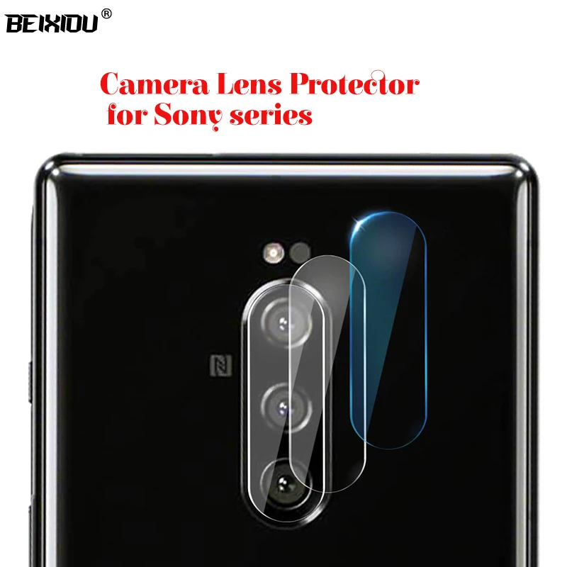Защита для объектива камеры стекло sony Xperia 1 10 XZ3 XZ2 Premium Compact XA2 Ultra Plus L2 Закаленное