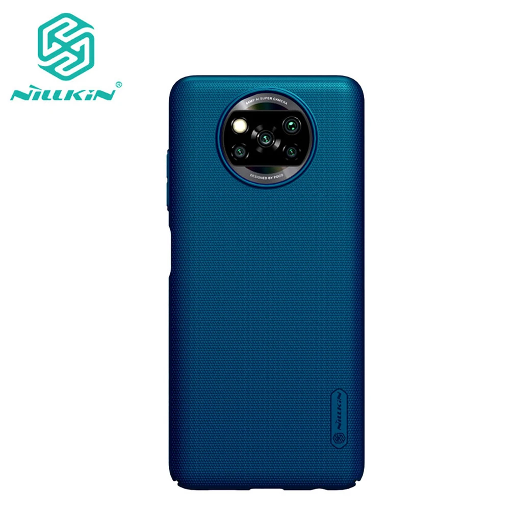 Чехол для Xiaomi Poco X3 NFC чехол NILLKIN с супер матовым покрытием жесткие чехлы телефонов