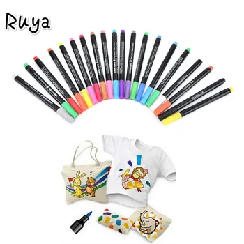 

1PC Textile Paint Cloth Fabric and T-Shirt Liner Marker Pens Pigment DIY Painting Supplies sharpie tombow graffiti stiften posca