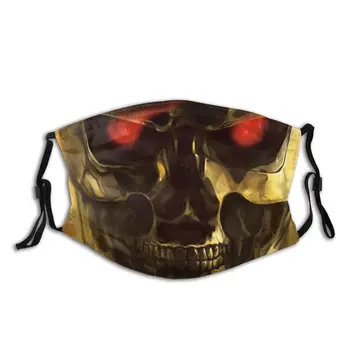

Terminator Unisex Non-Disposable Face Mask Anti Haze Dustproof Mask With Filters Protection Cover Respirator Mouth Muffle