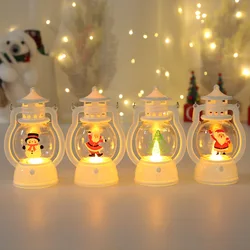 2022 New Christmas Lantern Retro Hanging Candle Holder Christmas Tree Decoration Christmas Gift Home Decoration