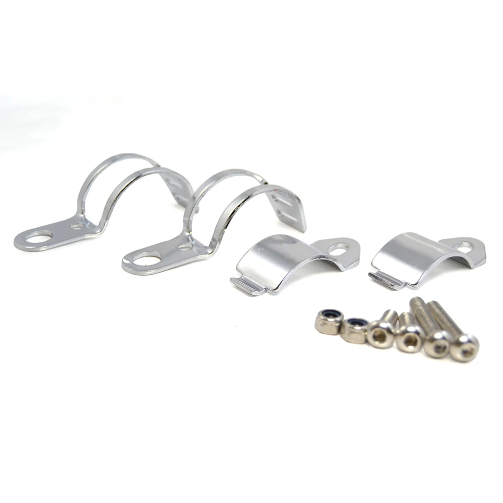 Generic Turn Signal Relocater Holder Fork Clamps Shock Bracket Cafe Racer For Harley motorcycle, chopper, cruiser, custom bikes (14)