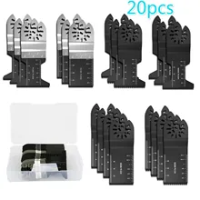 

20pcs Oscillating Multifunction Saw Blades Set Wood Working Cutter Power Tools Accessories Circular Saw Blade