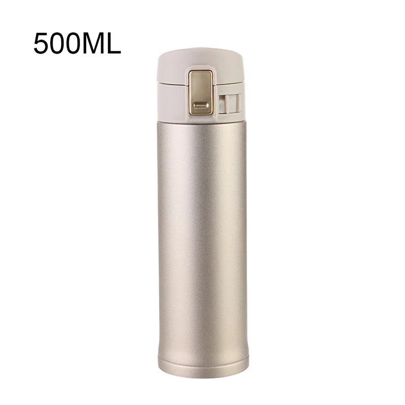 500ml Urijk Termos бутылка для воды, термосы, термосы, чашки для чая, кофе, кружка, термальные бутылки для воды, Термокружка для путешествий, бутылка для напитков - Цвет: 500ml