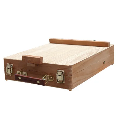 Cheap Fillet Desktop Laptop Box Easel Painting Hardware Accessories Multifunctional Painting Suitcase Art Supplies Artist