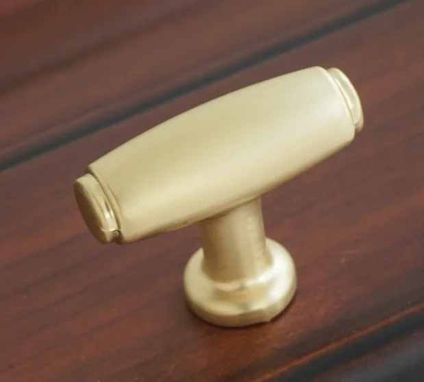 knob 3,7" 5" цинковый сплав, латунь, ручка для шкафа, одно отверстие, ручки для ящика, золотая ручка для кухонного шкафа, дверные ручки, современный декор - Цвет: knob