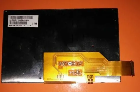AUO 4,7 дюймовый TFT ЖК-экран A047FW01 V1 WQVGA 480(RGB)* 272