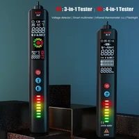 BSIDE New Voltage Detector Tester X1 X2 Smart Multimeter Non-contact Infrared Thermometer EBTN Display Live wire NCV Test pencil 2