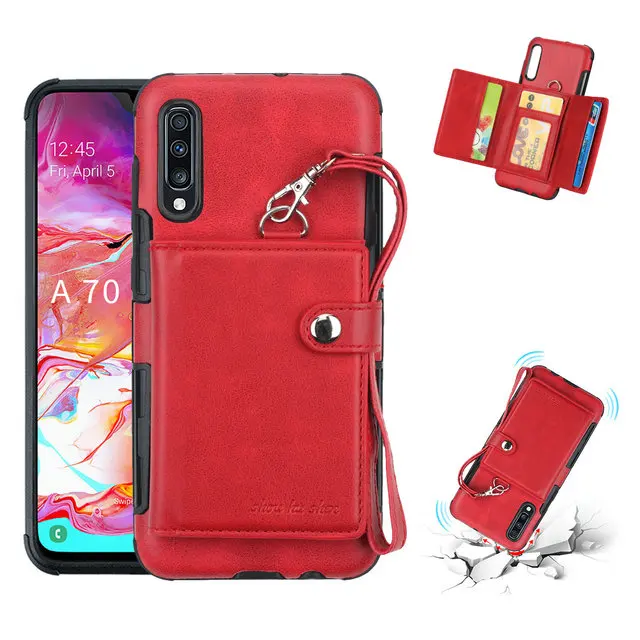Роскошный, с отделением для карт флип для Coque samsung A50 чехол Galaxy A7 Etui samsung A70 Чехол кошелек для samsung Galaxy A50 чехол A 70 50