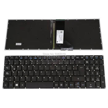

OVY LA Backlight keyboard for Acer Aspire R15 R5 571 R5-571T black keyboard blue keys Latin big enter key laptop parts hot sale