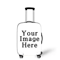 18-32 Inch Customize Your Image / Name / Logo Luggage Cover Suitcase Protective Covers Elastic Anti-dust Case Cover Trolley 1