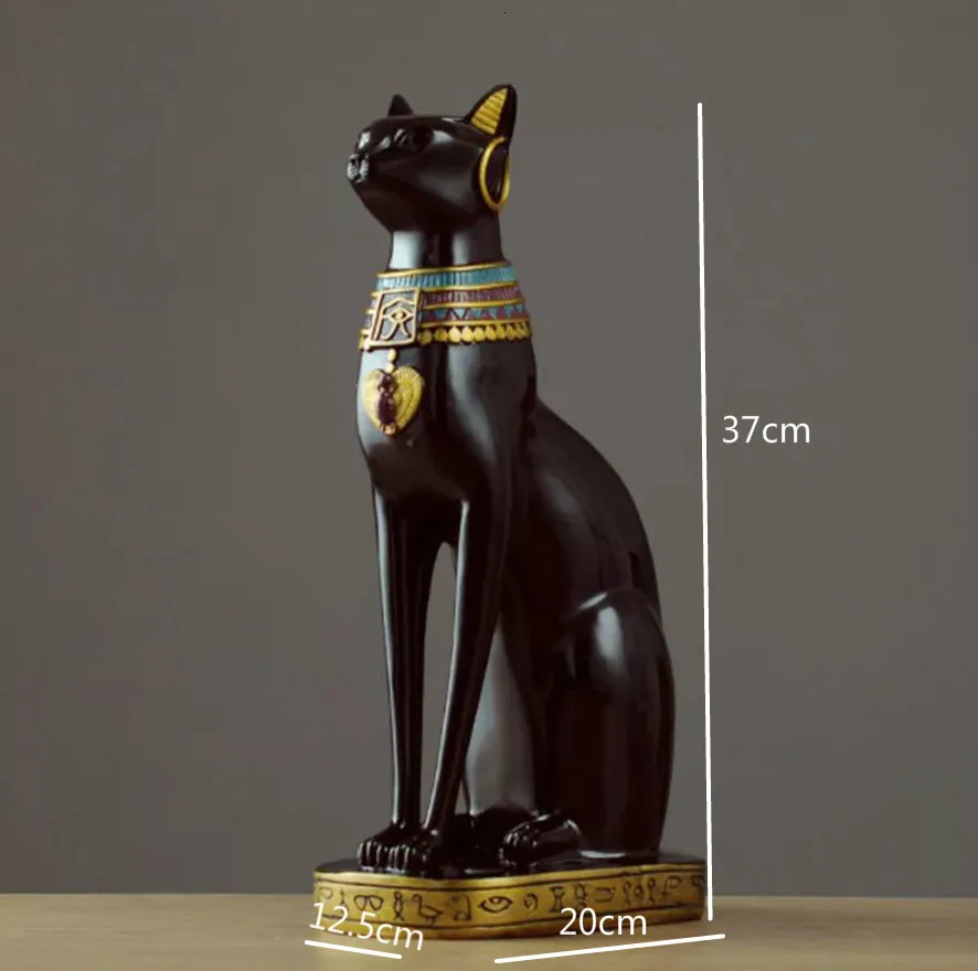 Новые Семейные фигурки, милые украшения для танцев, украшения для дома, креативные животные, изделия из смолы, украшение стола, свадебный подарок для влюбленных - Цвет: Cat 2