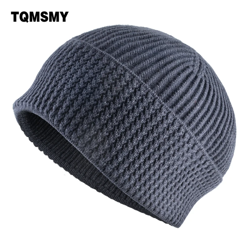 

High quality Winter hats for men Knitting wool Beanies Solid Color hip-hop cap Outdoor ski hat women Casual Warm Bonnet Caps