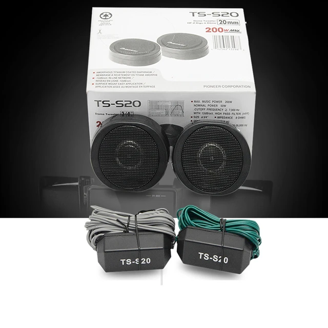 Altavoces de Coche Tweeter 200W o de Alta Potencia Reproductor de