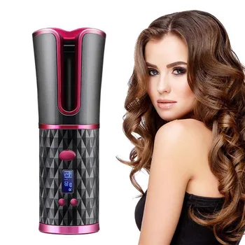 

Automatic Hair Curler Cordless Auto Rotating Curling Iron Air Spin Ceramic Rotating Curling USB Wireless Curler Electric Curlers