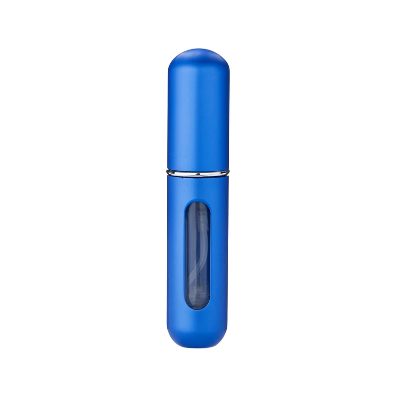 5ml blue 5 мл Путешествия многоразового Conveniet пустой парфюмерные флаконы с распылителем ароматизатор спрей случае parfum безвоздушный насос косметический контейнер - Цвет: 5ml blue