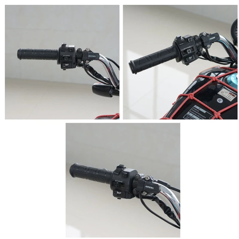 12V мотоцикл руль электрический горячий нагрев ручки нагреватель ручек Manillar зима с регулируемым переключателем температуры