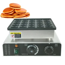 

25 Holes Dorayaki Electric Waffle Maker Mexico Dutch Pancake Machine Saudi Pancake Maker Commercial Home