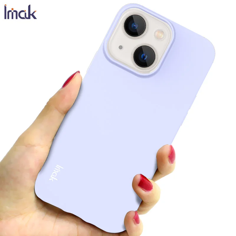 phone cases for iphone 12 imak For iPhone 13 6.1 inch Case Soft Silicone Phone Cases For iPhone 13 Back Cover Capa Coque Fundas Protector чехол clear iphone 12 case